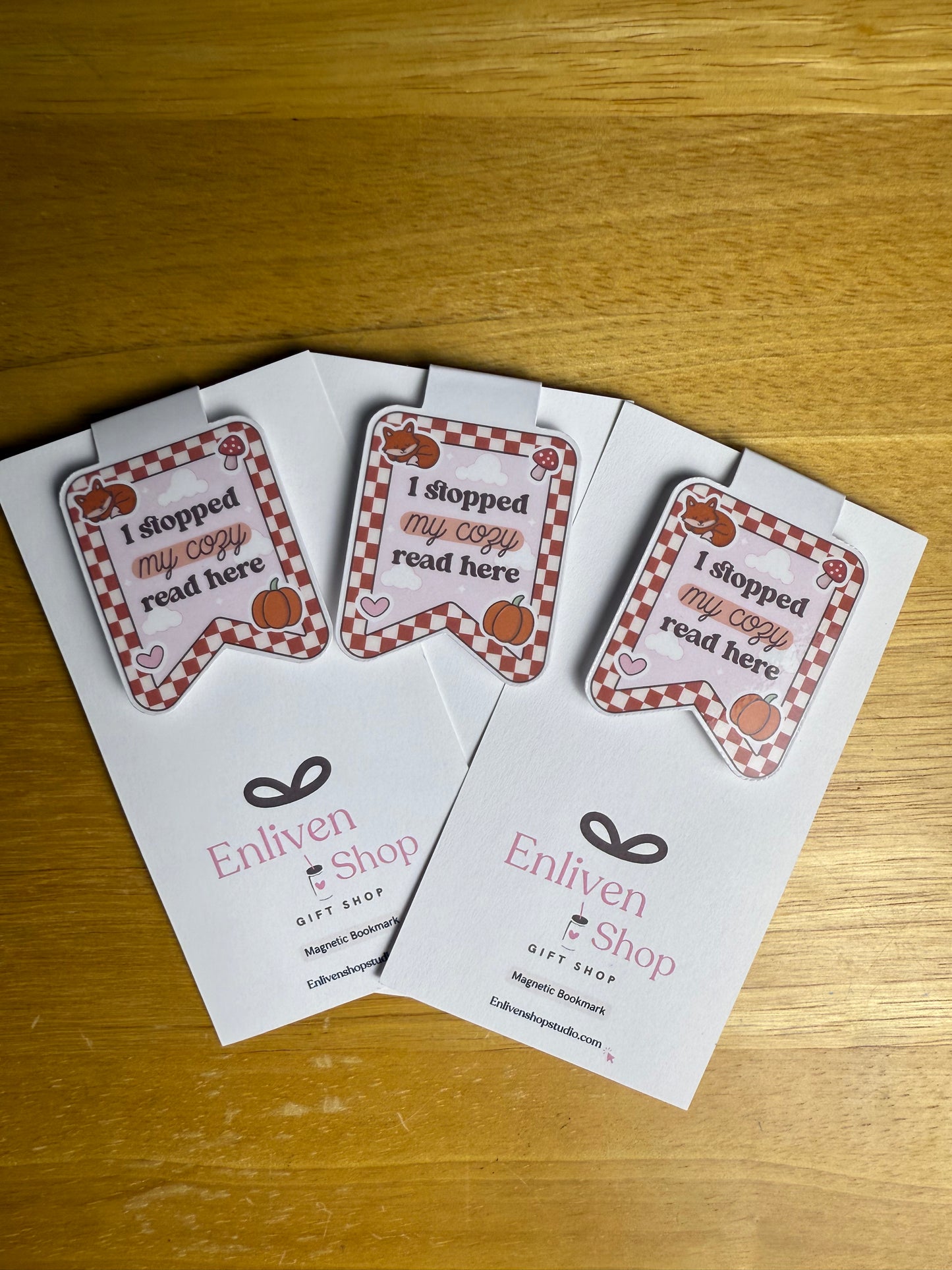 Cozy Reads Magnetic Bookmarks ππ