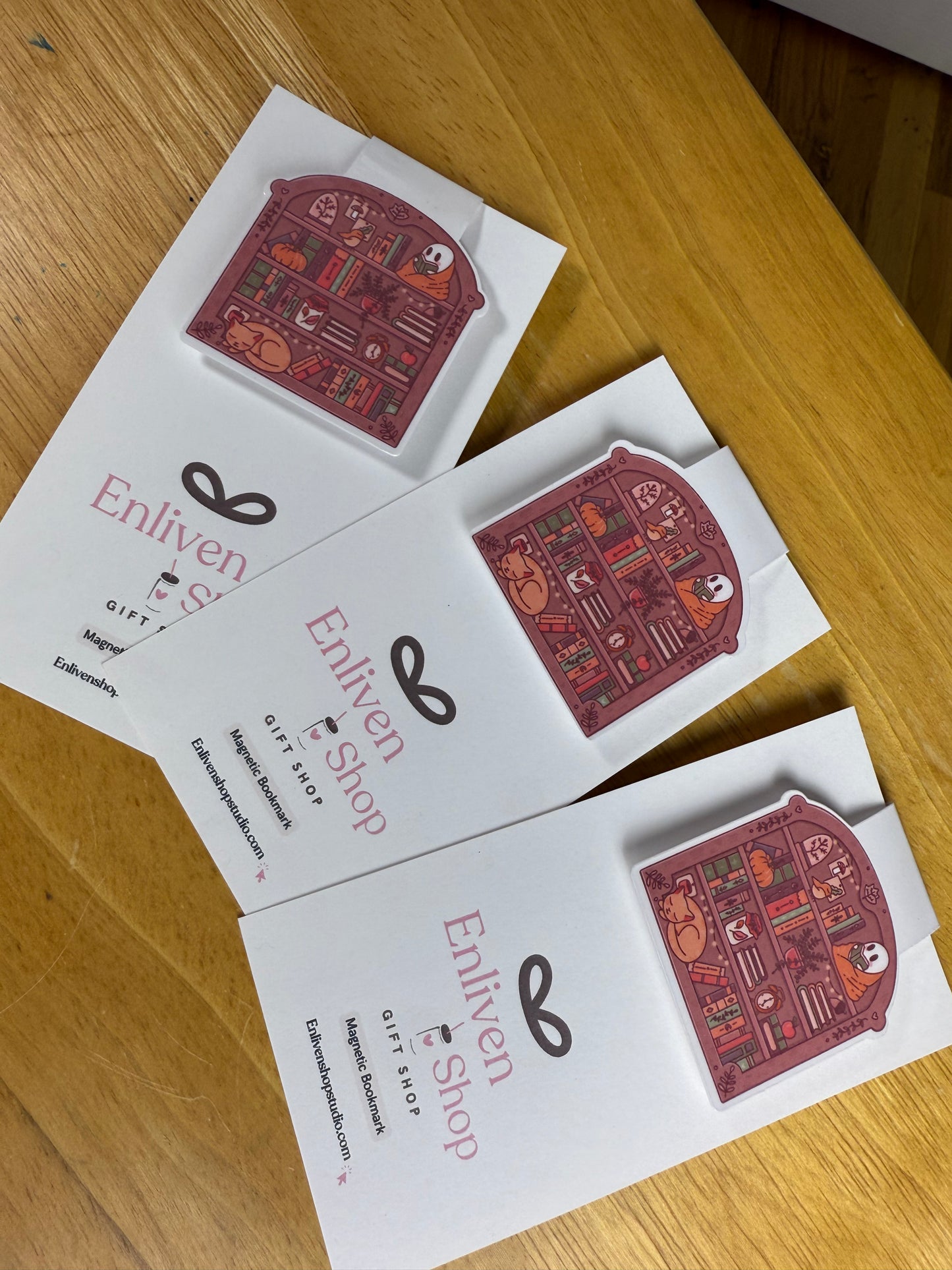Cozy Reads Magnetic Bookmarks ππ