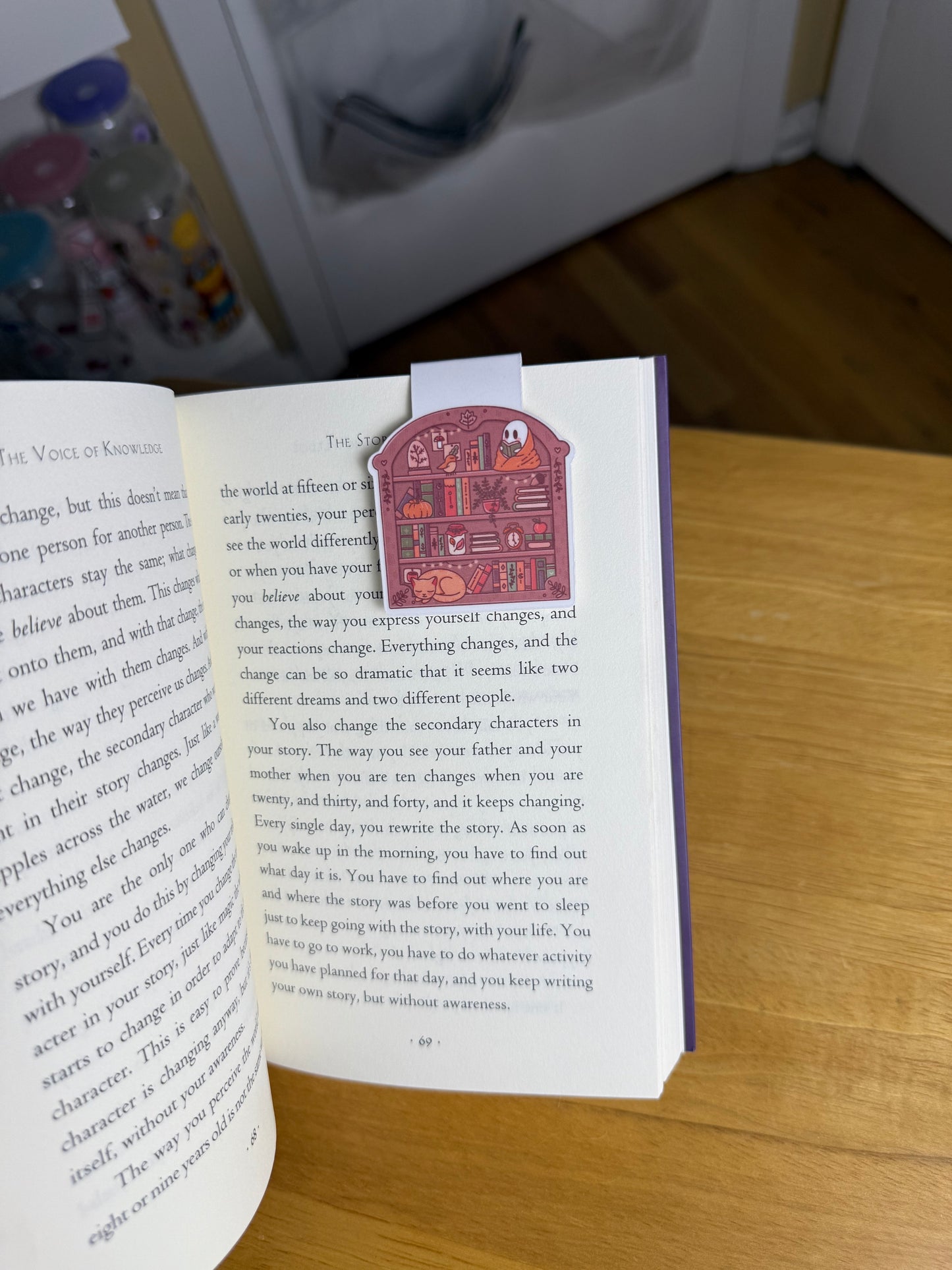 Cozy Reads Magnetic Bookmarks ππ